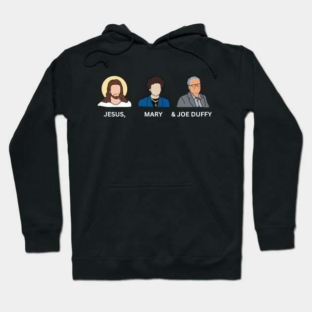 Jesus, Mary and Joe Duffy - Three Wise Elders Hoodie by Melty Shirts